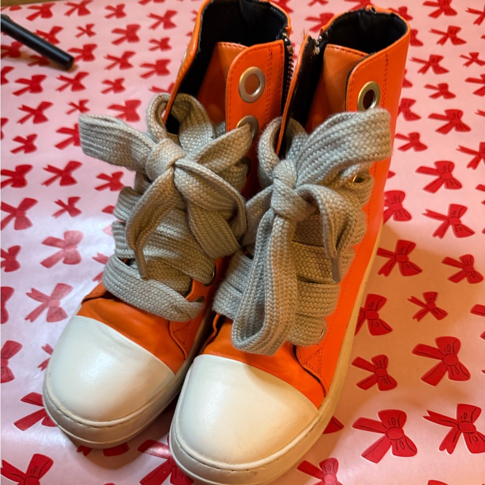Orange High-Top